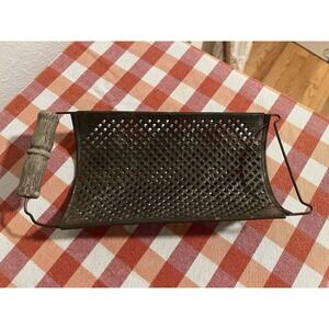Primitive Antique Tin Grater